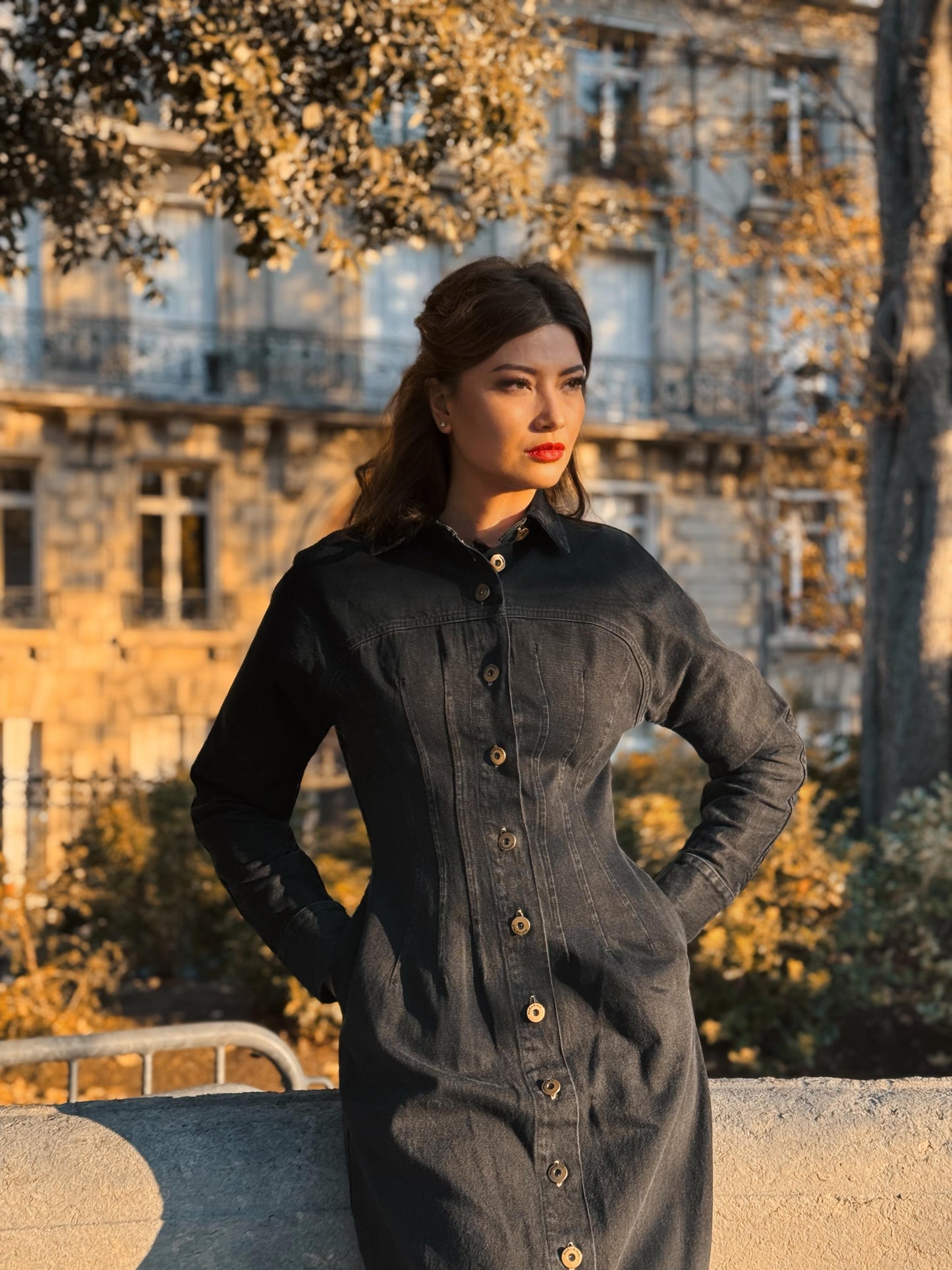 Robe-Manteau en jean