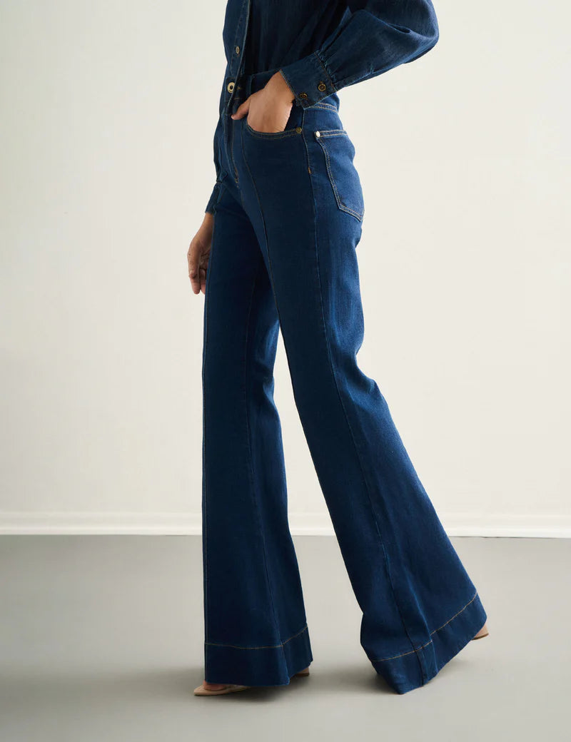 Pantalon en Jean Flaire