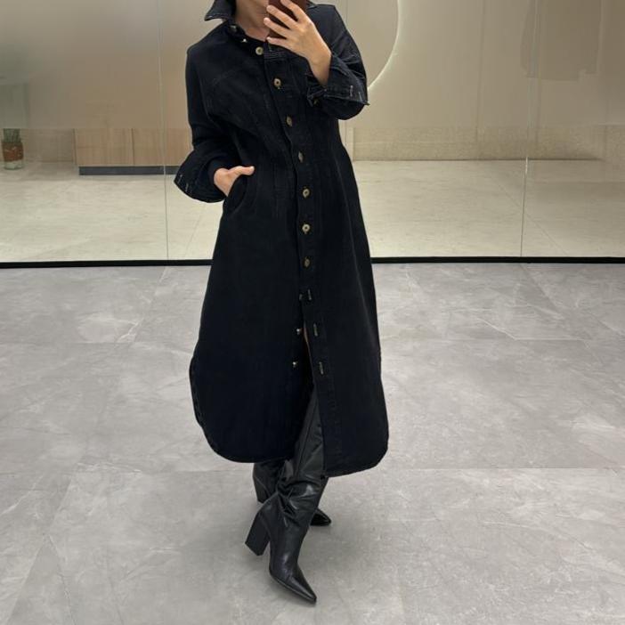 Robe-Manteau en jean